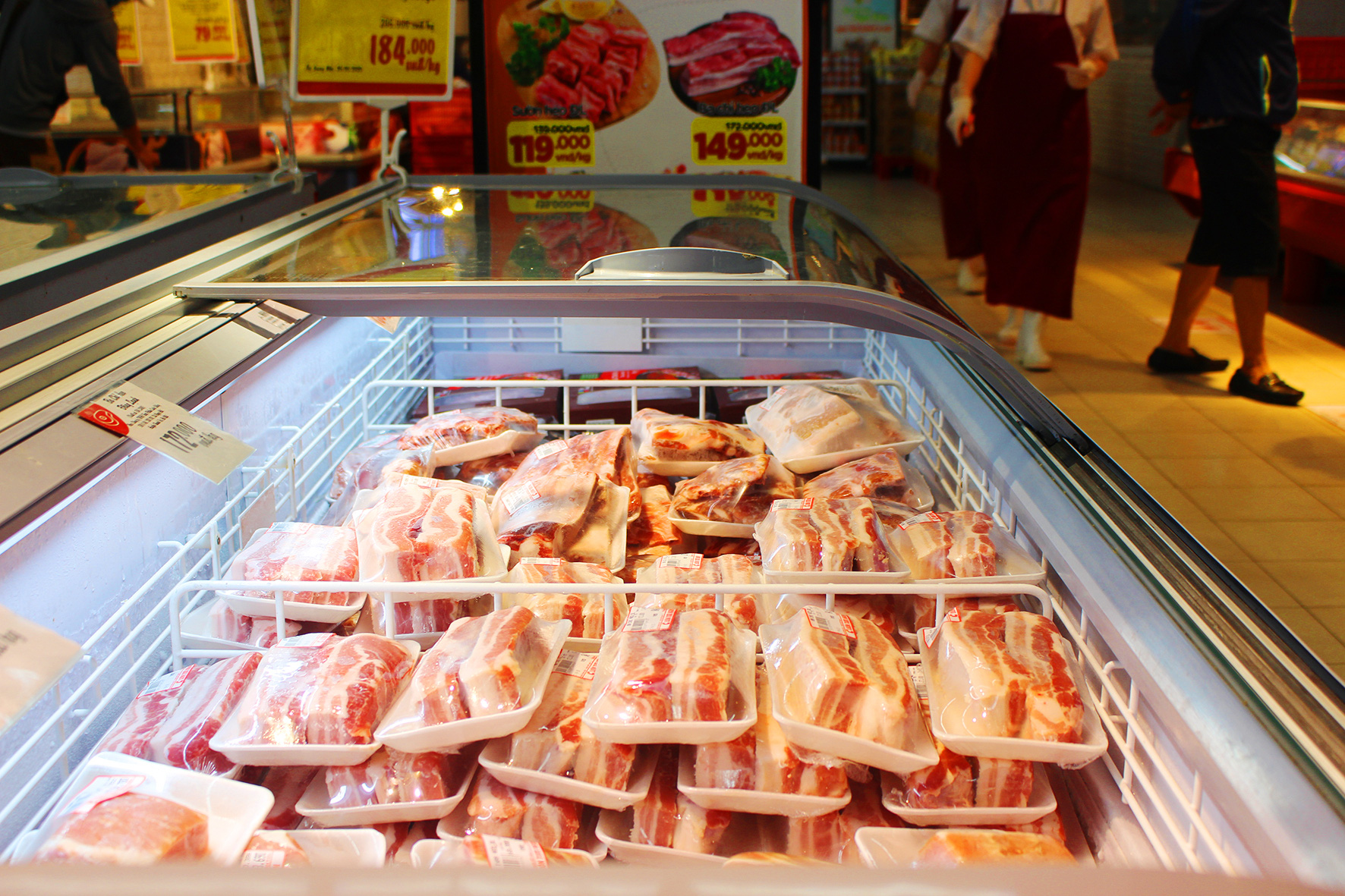 Thịt heo rẻ tại nguồn, đắt tại TP HCM