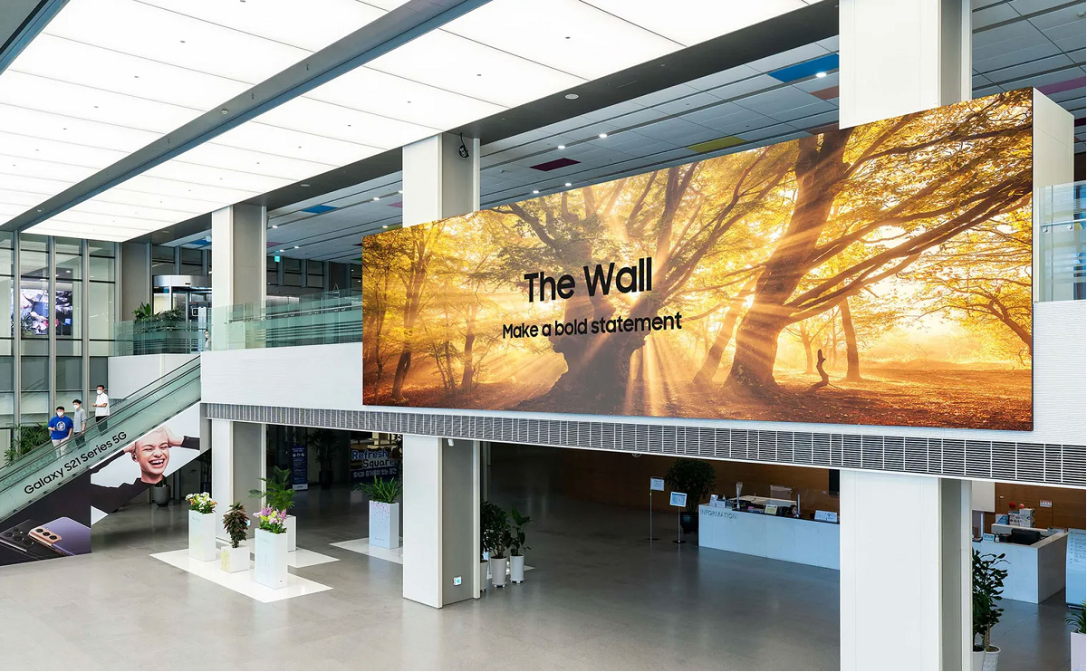 Màn hình Samsung The Wall 2021 linh hoạt, sống động nhất