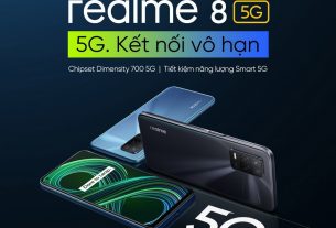 Điện thoại Realme 8 5G ra mắt thị trường Việt Nam